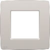 Niko 102-76100 Afdekplaat enkelvoudig, licht grijs