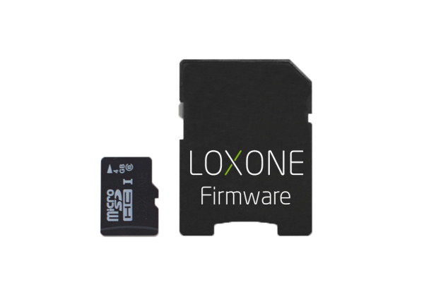 Loxone micro sd card met firmware