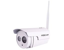 FI9803P white 720P, 1.0Mega outdoor IP camera With 20m night vision ; WIFI b/g/n